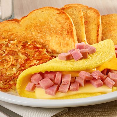   Ham & Cheese Omelette  