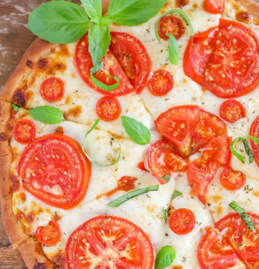 Vegetarian DICED TOMATOES PIZZA